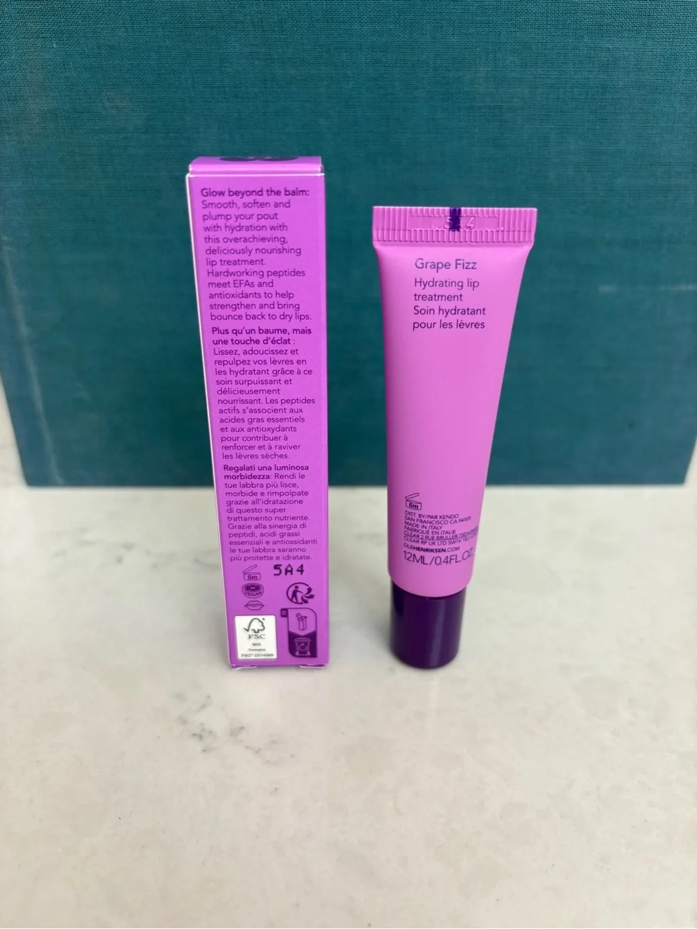 Ole Henriksen Pout Preserve Peptide Lip Treatment - Grape Fizz - MSRP $24